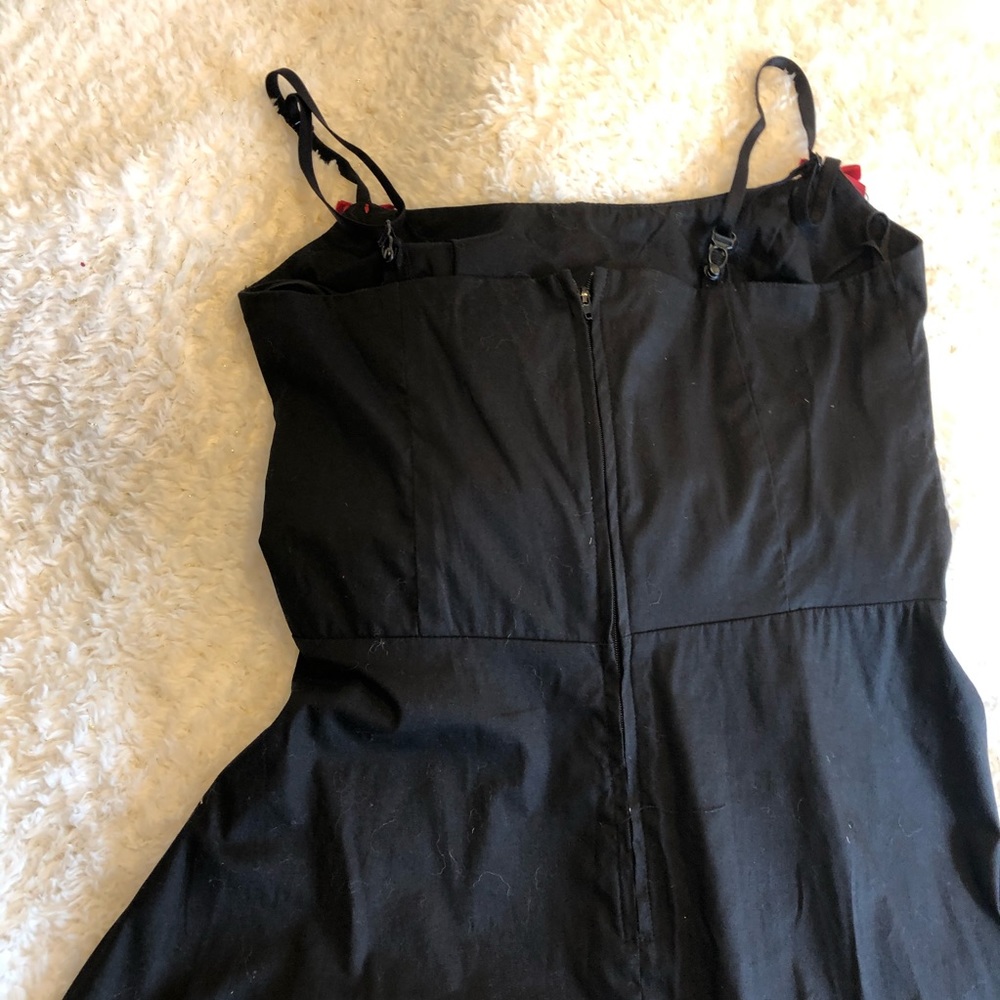 Lucky 13 Black Rockabilly Vintage style Dress - Picture 8 of 8
